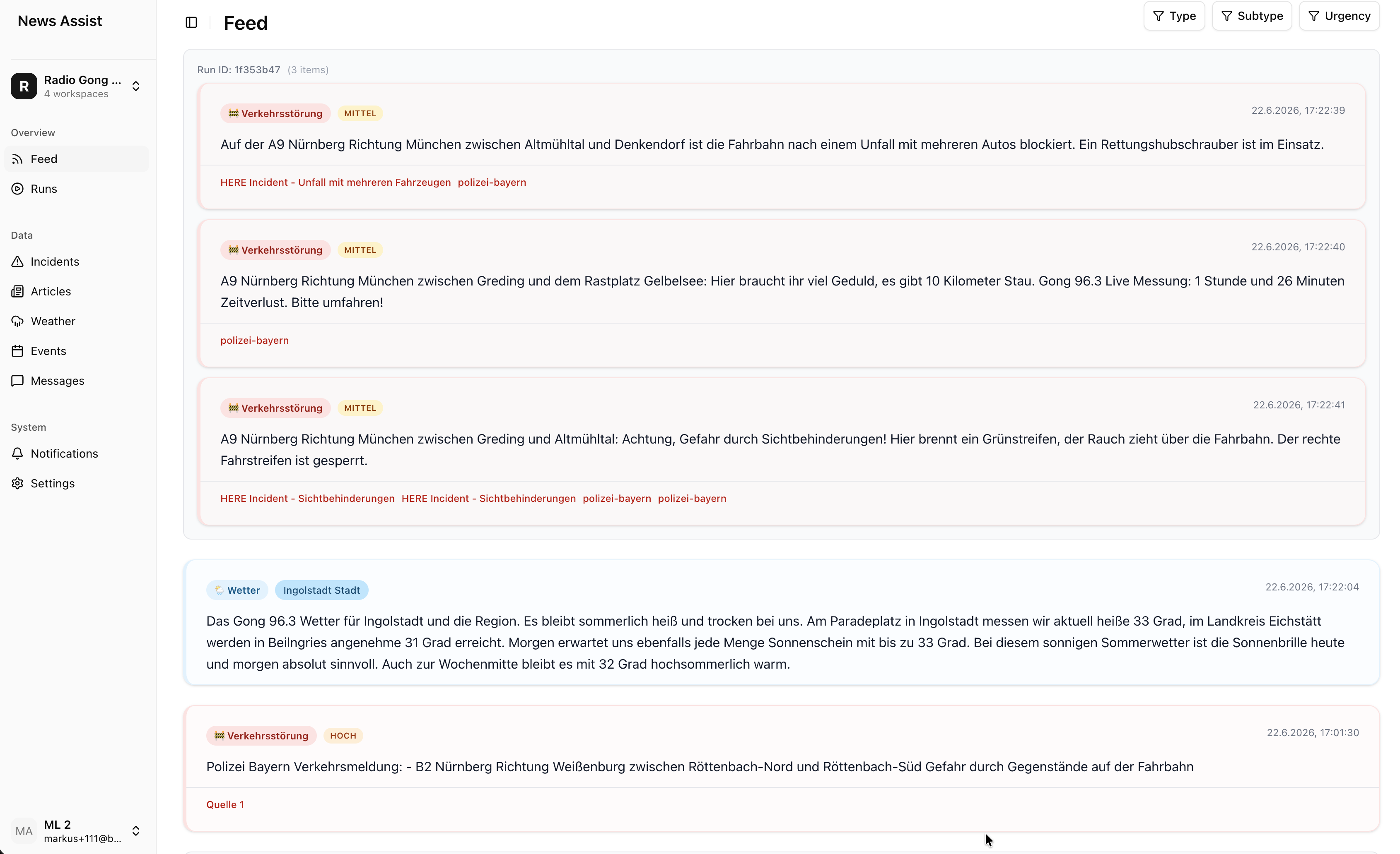 News-Assist platform